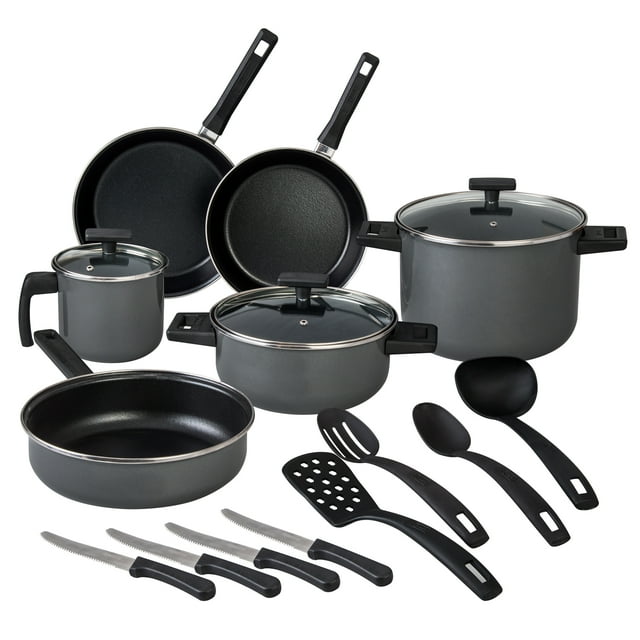 Batería De Cocina Cinsa Duramax De 17 Piezas Peltre