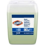 United Stationers Supply B3178254 P&G Pro Line Clorox Bleach Liquid Laundry Additive - Unscented - 5 gal Closed Loop Bottle