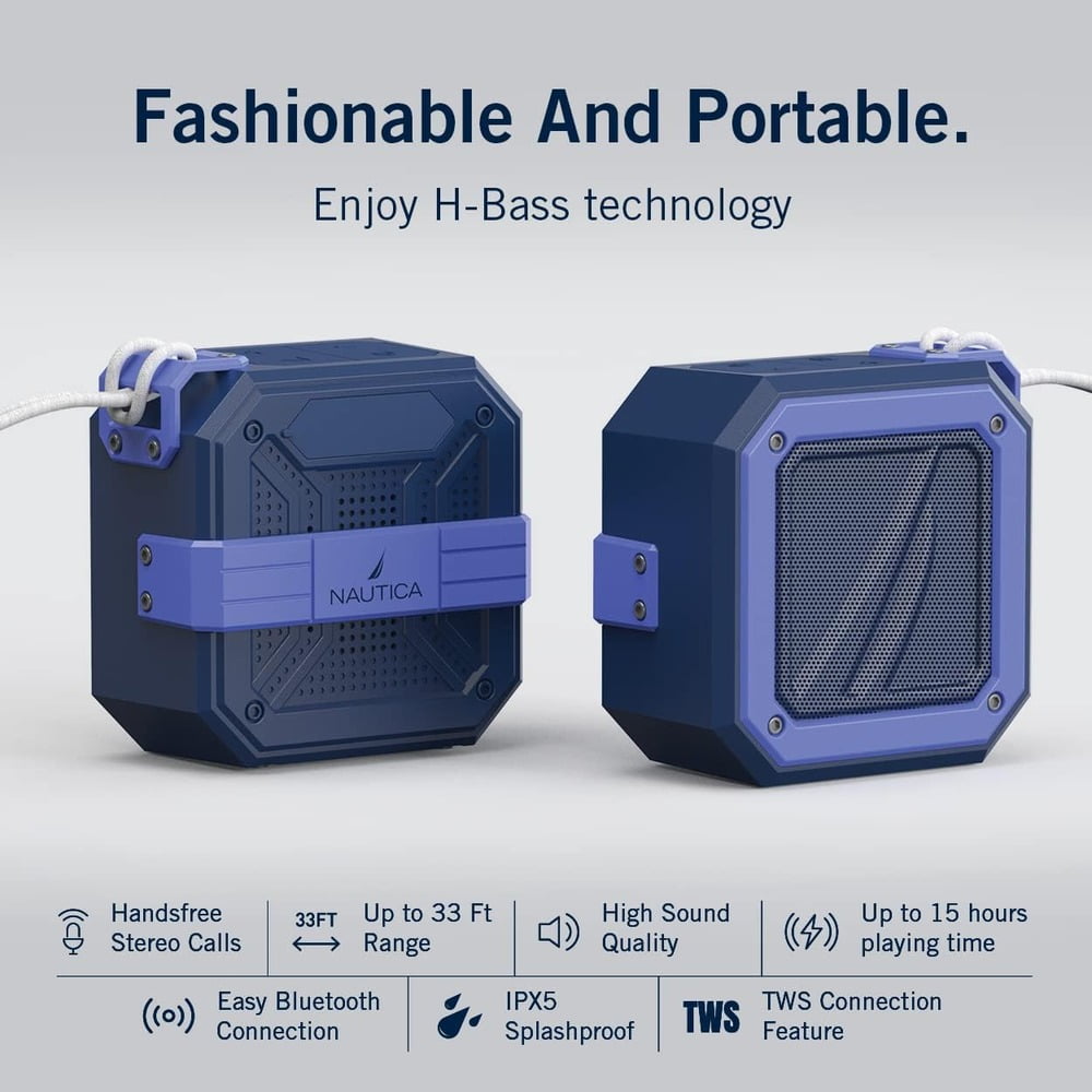 Nautica Portable Bluetooth Outdoor Speaker S100