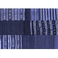 thumbnail image 1 of Ahgly Company Machine Washable Indoor Rectangle Southwestern Blue Country Area Rugs, 3' x 5', 1 of 4