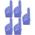 thumbnail image 3 of MasteelfCA 5 Pcs Jeux d'Événements Mousse Doigt Main Cheerleading Accessoire Doigt Mousse EVA Couverture Doigt, 3 of 7