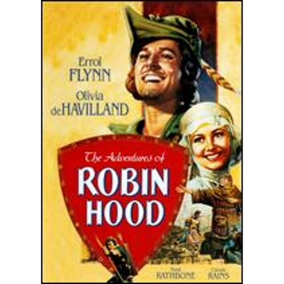 Pre-Owned The Adventures of Robin Hood (DVD 0883929153473) directed by Michael Curtiz, William Keighley