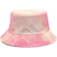 thumbnail image 5 of CoCopeaunts Tie Dyed Bucket Hat for Women Summer Autumn Unisex Fisherman Hat Lady Trend Basin Cap for Girls Travel Outing Gift, 5 of 8