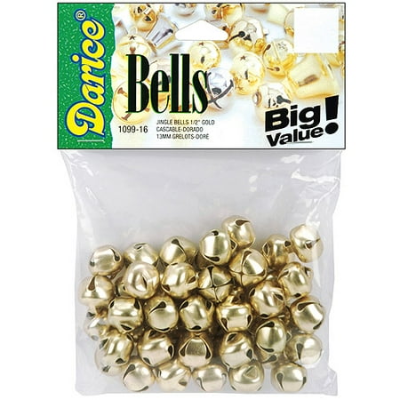 Jingle Bells, 0.5", 48/Pkg