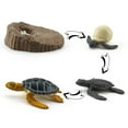 thumbnail image 2 of Ksopiavobs Animals Figurines Life Growth Cycle of Tortoise Sea Turtles Mossback, Plastic Food Chain Animal Figures Toy Kit Educational School Project for Kids, 2 of 7