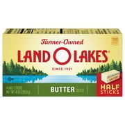 Land O Lakes Salted Butter in Half Sticks, 4 Half Sticks, 8 oz Pack