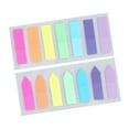 thumbnail image 6 of 10 Sets of Tearable Self-Adhesive Sticky Index Tabs, Reusable PET Material, 7 Colors, Flat & Arrowhead Styles Included, 6 of 8