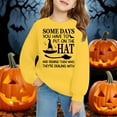 thumbnail image 2 of Mercatoo Teen Girls Halloween Sweatshirts Cute Letter Graphic Crew Neck Pullover Tops Long Sleeve Fall Oversized Tops Clothes, 2 of 4