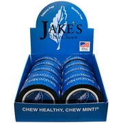 Jake's Mint Chew - Straight Mint - 10ct Tobacco & Nicotine Free!