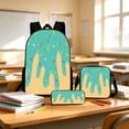 thumbnail image 2 of FYDUU Girls Backpacks Ice Cream School Bag 3 Piece Backpack with Lunch Box Pencil Case for School Wear Casual Daypack School Supplies, 2 of 4