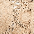 thumbnail image 4 of SAFAVIEH Natural Fiber Amyas Geometric Area Rug, Natural, 3' x 3' Round, 4 of 8