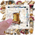 thumbnail image 3 of Vintage Stickers Stationery Stickers Steampunk Adventure Kids Stickers Toy for Laptops Suitcase Guitar, 3 of 8