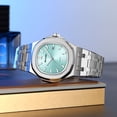 thumbnail image 3 of SKMEI Men Watch Quartz Mens Business Watch Luxury Easy to Read Date Waterproof Wrist Stainless Steel Watches for Men, 3 of 4