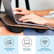 LapGear Home Office Lap Desk, Espresso Woodgrain