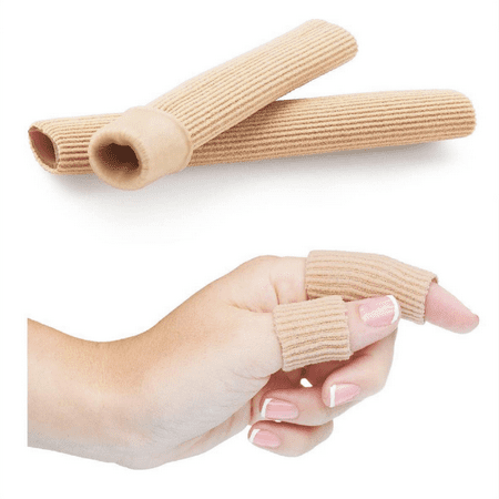 Reusable Gel Toe Tubing (Wide) - Comfort Cushion Toes Calluses Corns Blisters