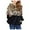 a-Black6675, variant on FINALGANG Girl's Pullover Leopard Print Plush Half-Zip Hoodie Warm Long Sleeve Relaxed Fit Sweatshirt For Daily Casual Outdoor Wear Versatile Top