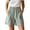 Green, variant on Y-Sunset Women's Linen Blend Shorts, Elastic High Waisted Wide Leg Bermuda Shorts with Pockets, Casual Summer Beach Shorts for Everyday Wear(Beige/L)