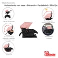 thumbnail image 4 of Carriola de Viaje para Bebe Plegable Ligera con Portabebe-Rosa, 4 of 8