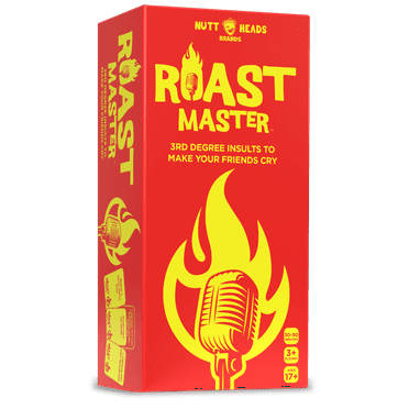 Nutt Heads Roast Master Card Game, Hilarious Insult Party Game, Ages 17