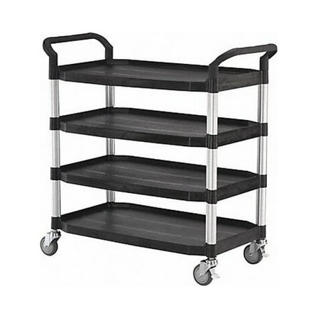 Manufacturer Varies Utility Cart,Black,42-1/4 in.H 35KT28