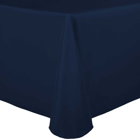 

Ultimate Textile 108 x 132-Inch Oval Polyester Linen Tablecloth