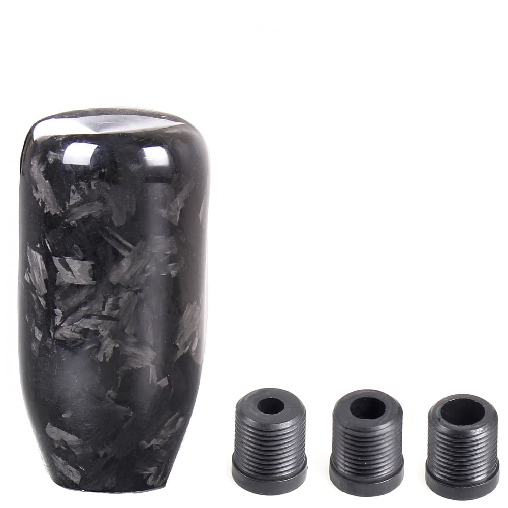 RASTP Universal Black Carbon Fiber Manual Gear Gear Shift Knob
