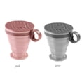 thumbnail image 3 of 220ml Camping Telescopic Sports & Outdoors Travel Supplies Drinking Mug Collapsible Silicone Cup Coffee Cups Kitchen & Dining PINK, 3 of 7