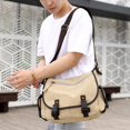 thumbnail image 2 of Kukuzhu Men's Handbag Canvas Shoulder Bag Messenger Bag Men Fashion Tote Bag Casual Laptop Leisure Bag Crossbody Bags, 2 of 7