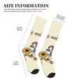 thumbnail image 2 of Lsque Autumn Gnomes1 Pattern Sport Compression Socks for Men & Women 15-20 mmHg Knee High Nurse Pregnant Running Medical and Travel Athletic, 2 of 6