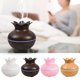 thumbnail image 1 of Humidificador de aromaterapia | Purificador de aire difusor de grano de madera | 330ml Niebla Fría con Luz Nocturna | Funcionamiento silencioso alimentado por USB | Decoración de escritorio de, 1 of 6