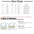 thumbnail image 3 of Hrsba Plus Size Bra,Lace Bra,Everyday Bras,Ladies Fashion Lace Gathering Reduce Bust Sponge Free Thin Style Breathable Daily Bra, 3 of 3
