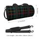 thumbnail image 2 of Balery Buffalo Plaid Dark Green Bolsa de Gimnasio para Mujeres y Hombres, Bolsa de Viaje Impermeable, Bolsa de Fin de Semana con Compartimento para Zapatos y Bolsillo Húmedo, 2 of 6
