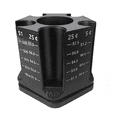 thumbnail image 1 of Coin Counter Coin Sorter, 2 In-1 Desk Organizer, 360°Rotatable Coin Sorter & Pen Holder,Coin Counter Pencil Holder, 1 of 7