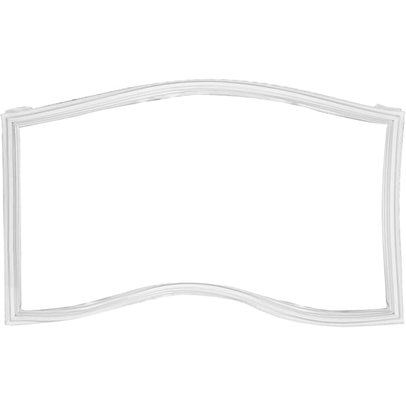 Whole Parts Refrigerator Door Seal Gasket (White), Single Piece, Part# W10830276 - Replacement & Compatible with Some Maytag, Kitchen Aid and Whirlpool Refrigerators