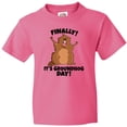 thumbnail image 3 of Inktastic Finally It's Groundhog Day Youth T-Shirt, 3 of 5
