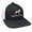 Black Heather With White Mesh, variant on Heritage Pride Maine Moose State Pride Trucker Mesh Hat- Black Heather, White Mesh