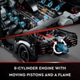 thumbnail image 5 of LEGO Technic The Batman – Batmobile 42127 Model Car Building Toy, 2022 Movie Set, Superhero Gifts for Kids and Teen Fans with Light Bricks, 5 of 6