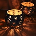 thumbnail image 2 of Candle Coconut Shell Bowl,Candle Holders,Handmade Coconut Shell Candle Holder for Tealight Small Pillar,Storage Bowl, 2 of 8