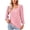 Pink, variant on qolati Women's Lantern Long Sleeve Tops 2023 Trendy Embroidery Square Neck Loose Fit T-Shirt Dressy Casual Basic Work Shirts