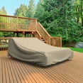 thumbnail image 6 of Budge Double Chaise Black Ivory Patio Chaise Cover, StormBlock™ Mojave, 6 of 9