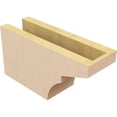 thumbnail image 5 of Ekena Millwork 4"W x 6"H x 12"L Monterey Woodgrain TimberThane Rafter Tail, Primed Tan, 5 of 6