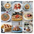 thumbnail image 5 of Rotary Flip Waffle & Muffin Maker - Plug-in Household Breakfast Machine (Easy to Use) ,Easy to Operate, 5 of 5