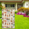 thumbnail image 3 of Wukai Autumn In The Forest Print Garden Flag 12.5x18 Inch Double Sided Sun-resistant Rain-resistant, Wrinkle-resistant Colorfast(Only Flag), 3 of 7
