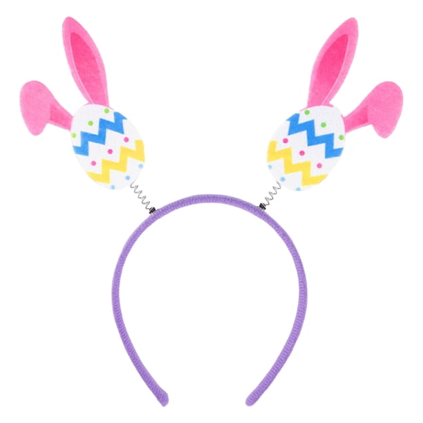 Pisexur Belleza Maquillaje Diadema de Pascua, huevos de Pascua, conejito, zanahoria, pollo, aro para el pelo, bandas para el pelo, diadema para el día de Pascua, accesoriospara mujeres y hombres