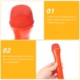 thumbnail image 4 of Weiweiguan Microphone Jouet de Simulation Faux Microphone Jouet de Parole pour Enfants Qui Fait Semblant de Chanter, 4 of 6