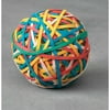 School Smart Rubber Band Ball, Multiple Color
