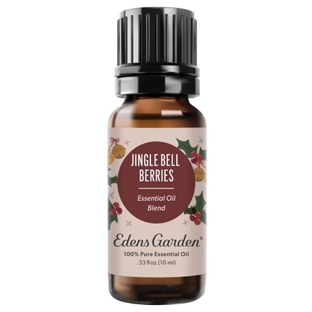 Edens Garden Jingle Bell Berries Essential Oil Blend- 100% Pure Premium Grade Undiluted Natural Therapeutic Aromatherapy The Best for Diffusing Candle Laundry Humidifiers 10 ml (.33 fl oz)