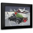 thumbnail image 1 of Phillips, Anita 24x19 Black Modern Framed Museum Art Print Titled - Old Truck and Barn, 1 of 5
