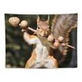 thumbnail image 5 of Orinice Landscape Tapestry Sporty Squirrel Cute Animal Suitable for Hanging Wall Decoration Wall Tapestry Wall Hanging Decor Wall Art for Bedroom Living Room Dorm Picnic  60x50inch, 5 of 6