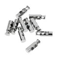 thumbnail image 3 of yuksok 10 Pcs Verrous de Cordon de Barillet en Métal 2 Trous Ressort à Toggle, 3 of 7